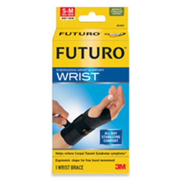 Abacus Energizing Wrist Support- S-M- Right Hand- Black AB18527